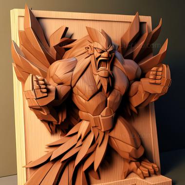 3D model Entei at Your Own Risk Entei and Friends of the Hot Spr (STL)